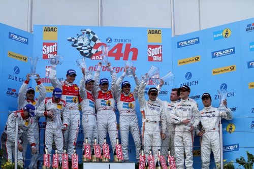 Podium 24 stunden Nürburgring